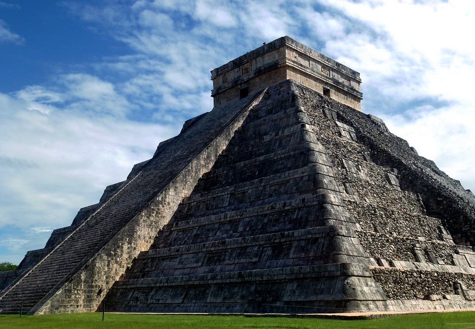 Pyramide Maya au Mexique
