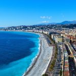 Vue panoramique de la ville de nice