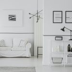 Décoration en noir et blanc