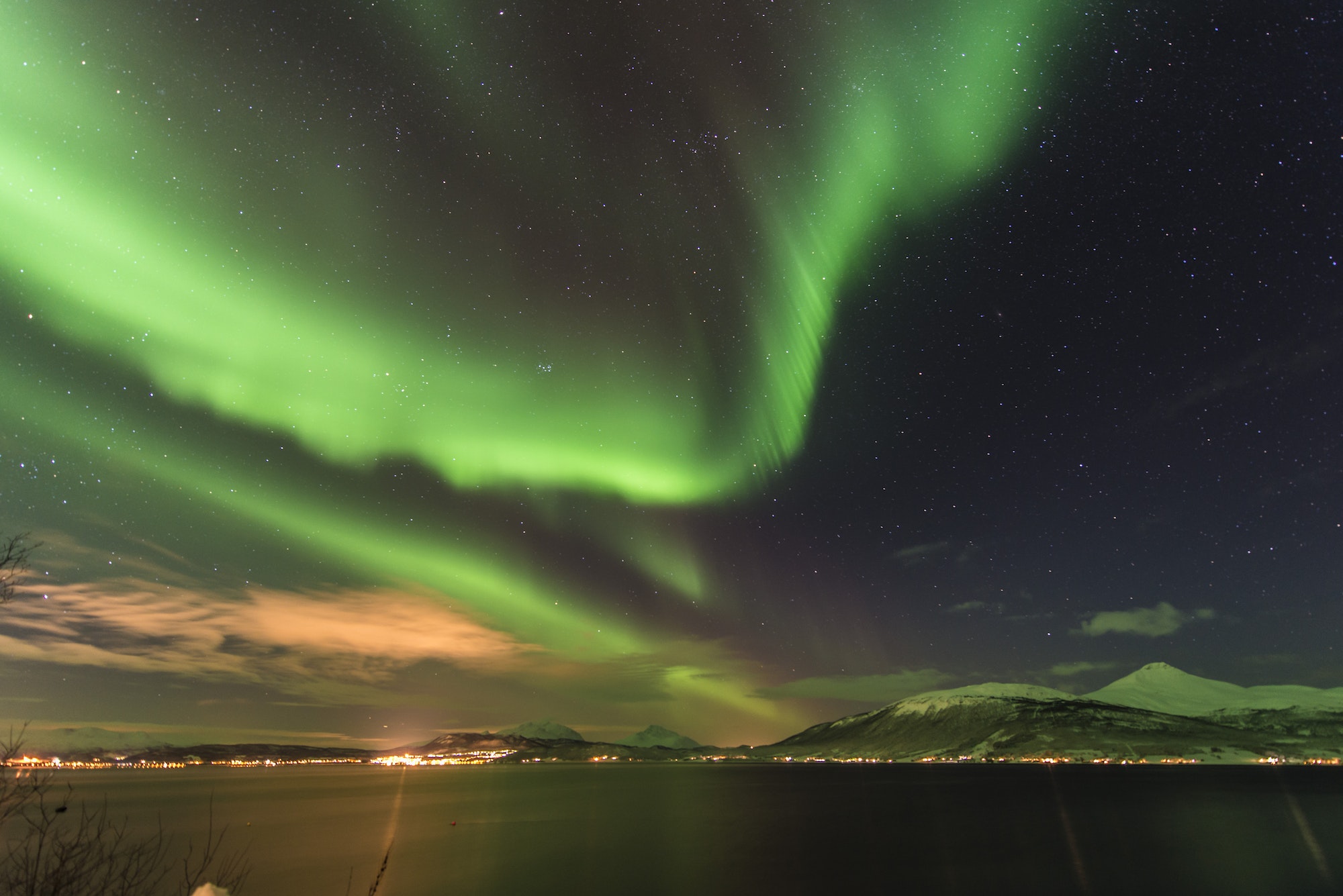 aurores boréales à Tromsø