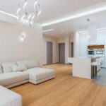 Parquet dans un salon