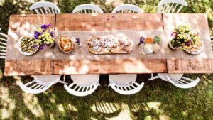 table de jardin