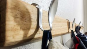 upcycling pour un porte manteau