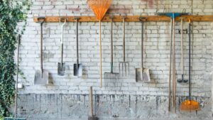 outils de jardinage