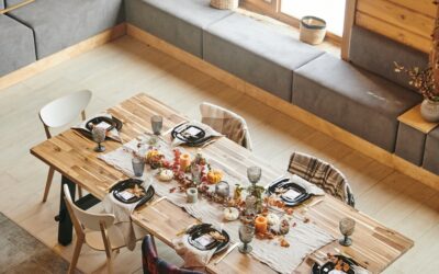 Les pieds de table central : allier design, confort et robustesse